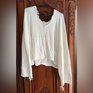 Women's Free people movement Cream hoodie